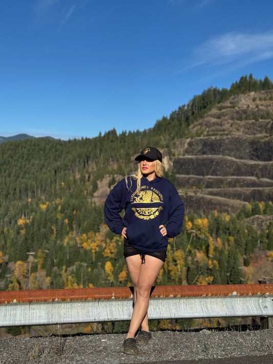 Hoodie Mexico gold eagle